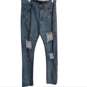 Waimea Skinny Fit Distressed Jeans